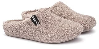VERBENAS Hausschuhe York Nairobi Beige - Größe: 39