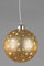 Kugel hängend Deko Champagn mit Timer Weihnachten Dekoration Fenster Schmuck (Kugel 10cm)