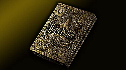 Murphy's Magic Supplies, Harry Potter (Yellow-Hufflepuff) Spielkarten von Theory11 (71539)
