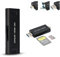 JJC Metall SD Kartenleser, USB 3.1 Micro USB 2.0 Typ-C 3.1 Einfacher Kartenleser Card Reader USB OTG Adapter für UHS-II UHS-I SD SDHC SDXC Micro SD Micro SDHC Micro SDXC Speicherkarten (Schwarz)