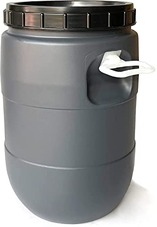 Mugar- Bidones de PVC con Certificado Alimentario- Distintas Capacidades y Cierres- Bidones de Almacenamiento y Transporte (30 litros, Rosca y Asas)