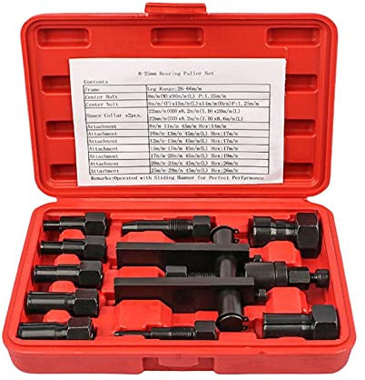 Ronyme Motorbike Inner Bearing Puller Set Motorcycle Internal Bearing Removal Tool Kit