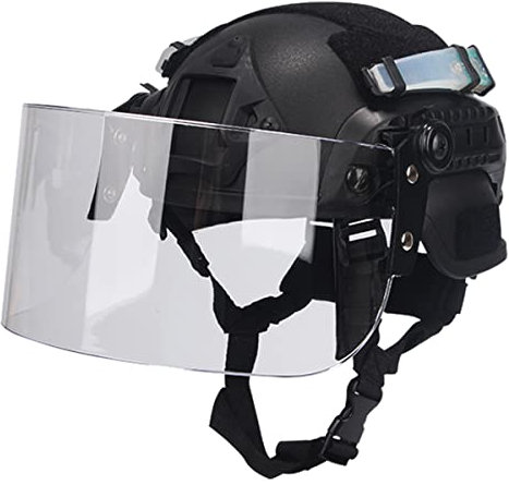 Taktische Ausrüstung, Mich 2000 Airsoft Paintball-Helm-Set, mit Visier-Blinklicht, für Spiele im Freien, BB-Konfrontation, Eltern-Kind-Spiele, Geburtstagsgeschenke