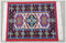 Egurs Teppich Mauspad Teppich Maus Pad Oriental Persian Mini Teppich Mauspad mit Quaste Klein Mousepad orientalischer Teppich Computer Mousepad Lustiges Büro Zubehör für Tischdekoration A13