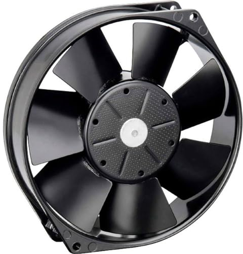 EBM Papst Axiallüfter 24 V/DC 308 m³/h (Ø x H) 150 mm x 38 mm, Metall, 30 dB(A), 3-polig, Luft, Desktop, Laptop, Server