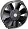 EBM Papst Axiallüfter 24 V/DC 308 m³/h (Ø x H) 150 mm x 38 mm, Metall, 30 dB(A), 3-polig, Luft, Desktop, Laptop, Server