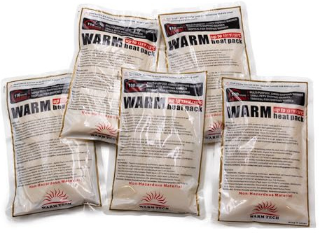 Terra Discount Aqua Pack 110 Stunden - Heat Pack für den Versand von Tieren und Pflanzen - Universalwärmer Wärmekissen (5 Stück)