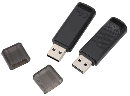 für SteamVR USB-Dongle-Empfänger für Valve Index Controller für HTC Vive Tracker, 2-teiliger USB-Empfänger-Adapter für SteamVR VR, Kabelloser Plug-and-Play-Empfänger-Dongle