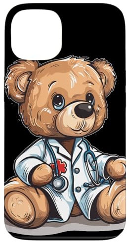 iPhone 13 Cool Physician Teddy Bear Case