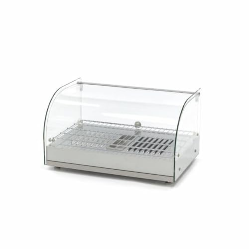 Thekenheizvitrine 25 l – langlebiger Edelstahl – einstellbare Temperatur 30 – 90 °C