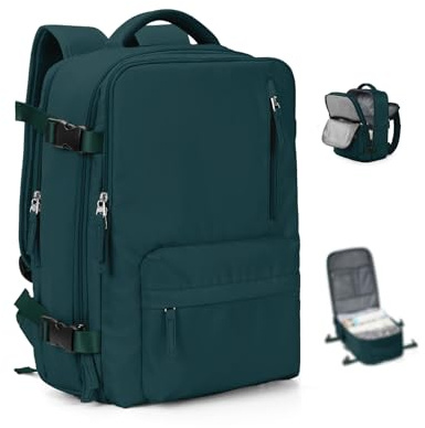 VGCUB Grand sac à dos de voyage avec système d'aspiration pour transporter des articles personnels, sacs de compression hermétiques pour vêtements avec pompe, travail, sac à dos pour ordinateur