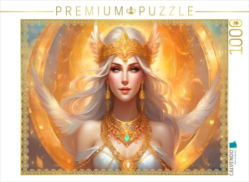 CALVENDO Puzzle Nordische Göttin Freya | 1000 Teile Lege-Größe 64 x 48 cm Foto-Puzzle für glückliche Stunden