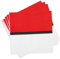 SAVITA 60pcs Serviettes de Table en Papier Motif Boule de Dessin Animé, 33x33cm Motif Rouge et Blanc pour Fête d'Anniversaire Décoration Table