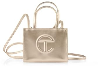 TELFAR Small Shopping Bag, Gold, S