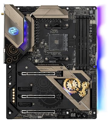 Fit For ASROCK B550 TAICHI Chipset Motherboard ATX For(AM4) Ryzen 5800X3D 5600X DDR4 PCIe 4.0 M.2 NVMe+WiFi 6E+Bluetooth 5 computer motherboards