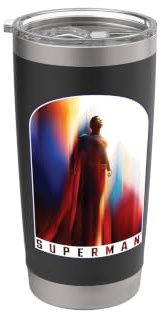 Superman (2025 Movie) Look Up Poster Doppelwandiger Edelstahl-Thermobecher