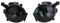 Nebelscheinwerfer Schwarz Smoke für Seat Ibiza 6J 08-12 Leon 1P 09-12 Altea ab09