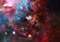 wandmotiv24 Fototapete Weltraumnebel Universum Weltall Sternen, M 250 x 175 cm - 5 Teile, Wanddeko, Wandbild, Wandtapete, M4849
