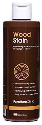 Tinte Natural para Madera de Furniture Clinic, Kit de muestra 15ml - Pino Antiguo. Secado Rápido. Efectivo y Duradero. No tóxico y natural. Todo Tipo de Superficies de Madera. Interiores y Exteriores