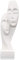 Helcee Handgefertigte Alabaster-Hingabe-Statue, 13 cm