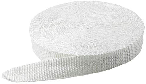 RS PRO Leiterband Glasfaser-Garn Typ Glasfaserband 300 °C 30 m x 50mm x 3 mm Schwer entflammbar