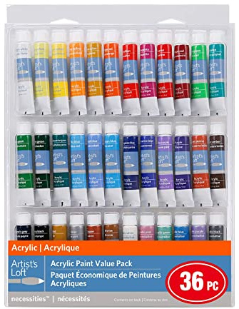 Artist's Loft™ Necessities™ Acrylfarbe, 36 Farben, Vorteilspack