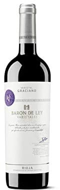 Baron de Ley Varietal Graciano, Vino Tinto DOC Rioja, Variedad Graciano, Gracia y Distinción, Botella 750 ml