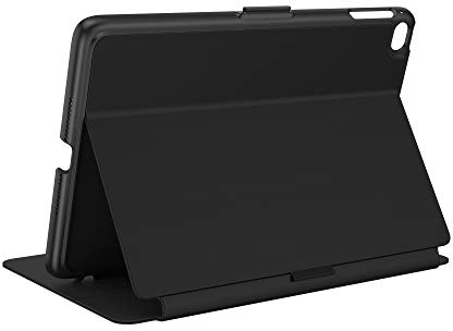 Speck-Produkte Balance Folio iPad mini 2021/iPad Mini 4/iPad mini 5 Schutzhülle und Ständer, Schwarz/Schwarz