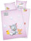 Klaus Herding GmbH Baby Bettwäsche Tom and Jerry 135 x 200 cm rosa, Bunt