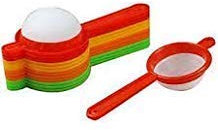 HANS PRODUCT Colador de plástico para té y café, 6 piezas