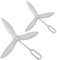46,7 cm One-Touch-Reinigungssystem-Set – kompatibel mit Weber 47 cm Holzkohlegrills, Kugelgrills – passend für Modell 31001, 441001, 441004, 451001, 451004, 7443, 90719, 90992 (Silber) (2)