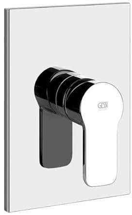 Gessi Emporio Corso Venezia, miscelatore monocomando premontato, senza deviatore per vasca/doccia, una uscita, 47161031