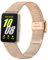 Issinlky bracelet en métal pour Samsung Galaxy Fit 3, bracelet en acier inoxydable pour Samsung Galaxy Fit 3 SM-R390 Hommes Femmes