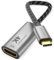 deleyCON 4K USB-C auf HDMI Adapter aus Aluminium (4K@60Hz Monitor/TV/Beamer) Thunderbolt 3/4, für iPhone 16, 15 Pro Max, MacBook, iPad Pro/Air, Samsung Galaxy S25 S24 S23, Notebook, Tablet