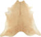 KUHFELL RINDERFELL Creme BEIGE ca. 230 x 220 cm Fell Teppich VON KUHFELLE ONLINE
