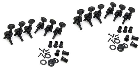 VICASKY 2pcs Guitar Electric Tuners Right Tuning Pegs Keys Guitar String Tuning Keys