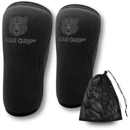 BEAR GRIP Ginocchiere Premium da 7 mm (paia) - S