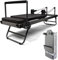PRMTYUP Pilates Reformer Faltbare Pilates Reformer-Maschine Für Das Training Zu Hause Pilates-Gerät Mit Federn,D