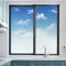 Fensterfolie Blaue Weiße Wolken Milchglasfolie ohne Klebstoff Fensterfolie Blickdicht Folie Fenster Sichtschutz Anti UV Klebefolie Fenster Büro Sichtschutzfolie Fenster 2Pcs (70x150 cm)