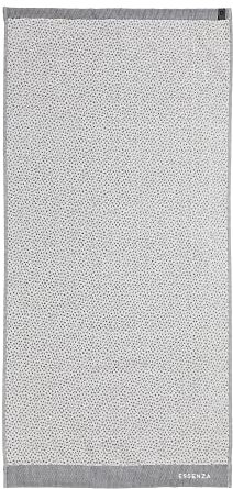 ESSENZA Handtuch Connect Organic Breeze Uni Frottier Grau, 60x110 cm