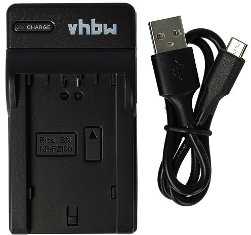 vhbw Chargeur Compatible avec Sony NP-FZ100 caméra Action-cam + témoin de Charge