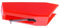 Fenton RPS1 - Recambio de Aguja para Tocadiscos Fenton. Aguja de Repuesto para Tocadiscos - Rojo