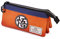 Dragon Ball Symbol-FAN Triple Pencil Case, Multicolour, 23 x 11 cm