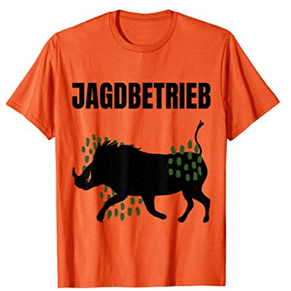 Drückjagd Bekleidung Jagdbekleidung Jäger Warnweste Jagd T-Shirt