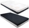 PEKITAS Matratze für Kinderbett doppelseitig 60 x 120 cm Höhe 10 cm Bezug Waschbar Made in Spain