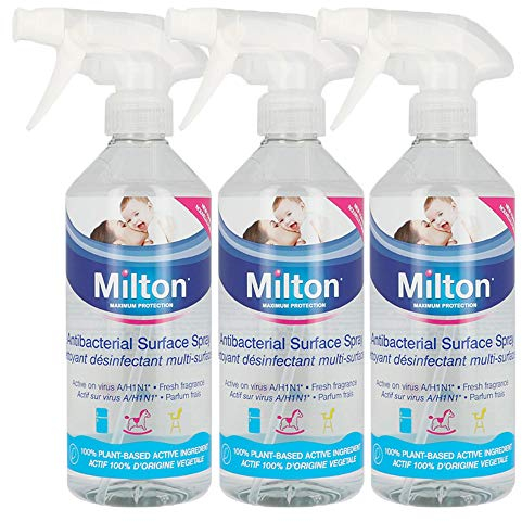 3 x 500ml All Purpose Food Fridge Freezer Cleaning Spray Baby Bathroom Kitchen