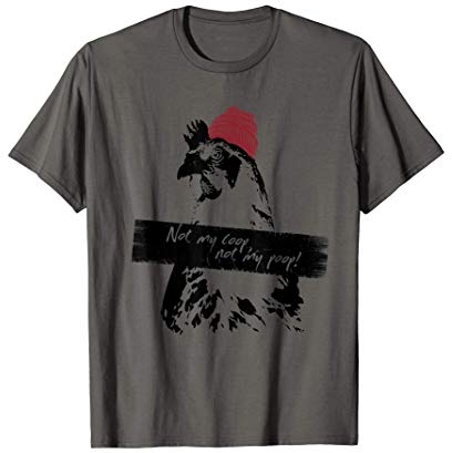 Cooles Beanie-Cap Huhn T-Shirt