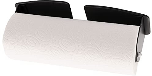 MC Power - Magnetischer Papierrollen-Halter max. 2kg, Rollenaufnahme Ø33mm, Küchenrolle Halter ohne Bohren befestigen