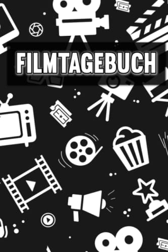 Filmtagebuch: Logbuch für dein Heimkino oder Wohnzimmerkino I Organisiere und Bewerte deine Lieblingsfilme und -serien I Filmtagebuch