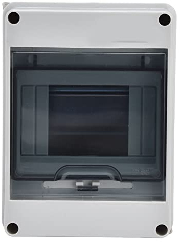 Verteilerkasten, 6,3 x 4,72 x 3,54 Zoll IP65 Wasserdichter Transparenter Deckel,Stromkreisunterbrecher,Netzschalter Steuerung Verteilerkasten für Kommunikation (5 Wege)
